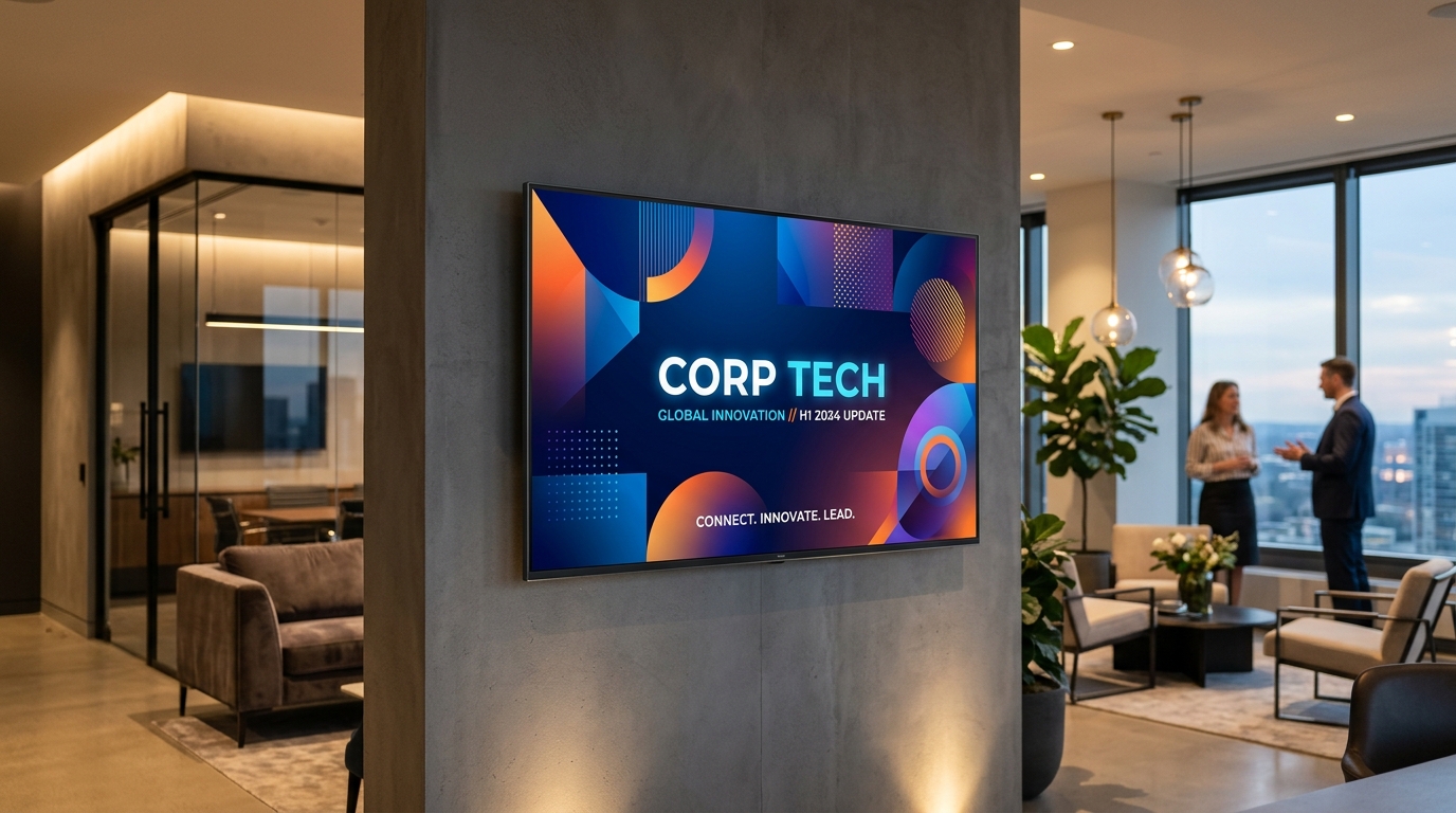 UBM SCREEN Pro 55" 4K Commercial Display