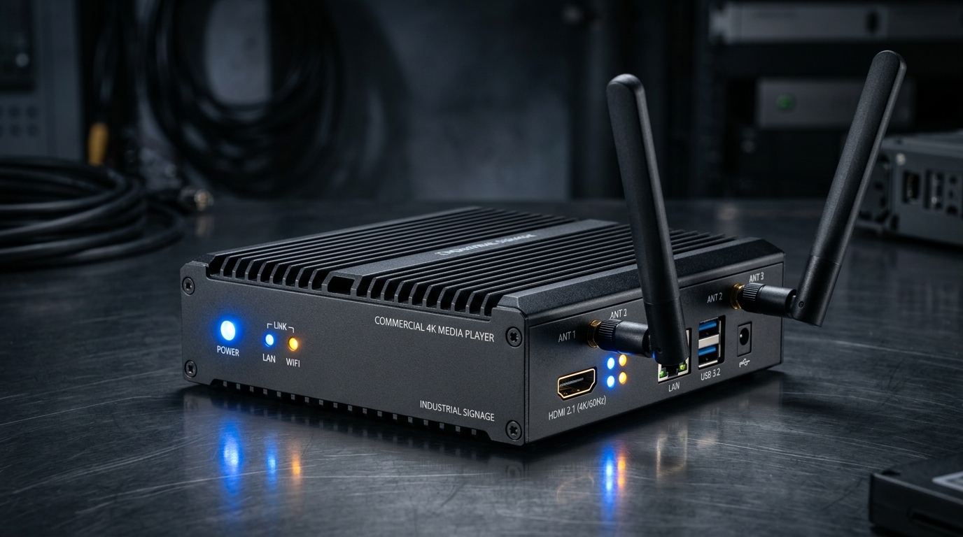 UBM SCREEN 4K Micro Signage Player Box